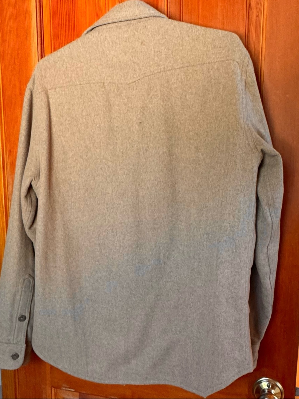 Buck Mason Tan Shirt Jacket with Quilted Lining - Picture 6 of 6